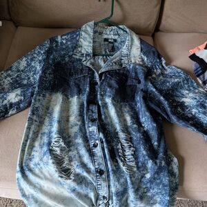 Dazz Acid Wash Denim Jacket